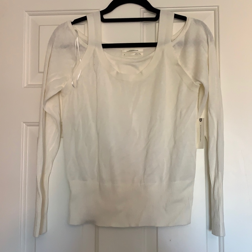 Anthropology light knit top